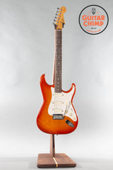 1986 Fender Japan Stratocaster Pro-Feel STR-850LS Lace Sensor Sienna Sunburst