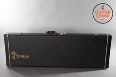 Early 1990’s Tobias Basic 6 String Bass Guitar Zebrawood #2431