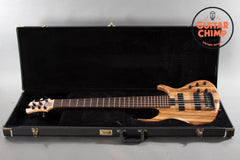 Early 1990’s Tobias Basic 6 String Bass Guitar Zebrawood #2431