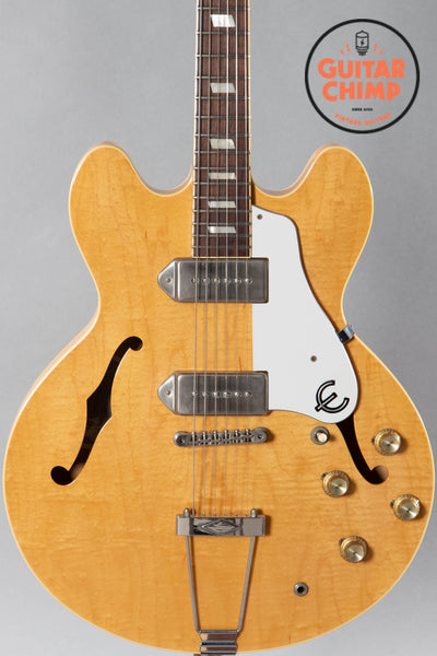 【訳あり商品】　Epiphone Elitist 1965 Casino Epiphone Elitist 1965 Casino Natural Made in Japan 2016