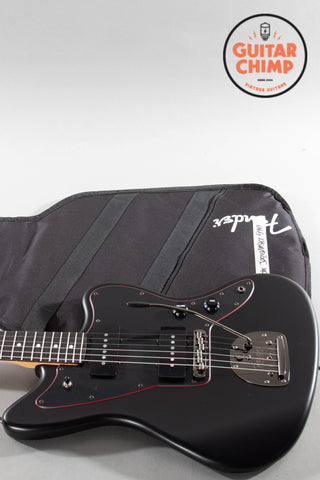 2025 Fender Japan Limited Hybrid II Jazzmaster Noir – MIJ, Satin Black, Mint, w/ Gig Bag