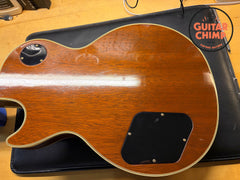 1998 Gibson Les Paul Custom Plus Honeyburst OHSC Good Wood Era
