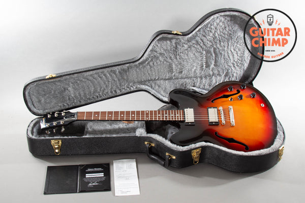 2017 Gibson Memphis ES-335 Studio Vintage Sunburst | Guitar