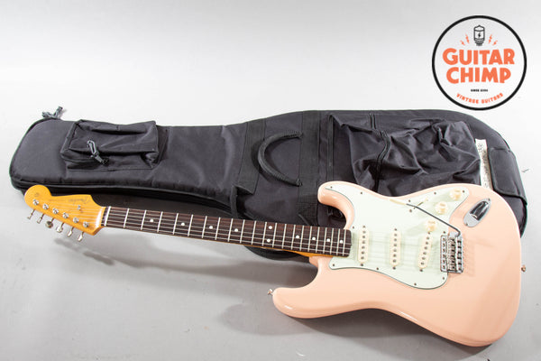 1999 Fender Japan ST62-70TX '62 Reissue Stratocaster Shell Pink