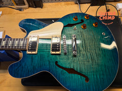 2017 Gibson ES-335 Figured Aquamarine OHSC