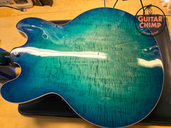 2017 Gibson ES-335 Figured Aquamarine OHSC