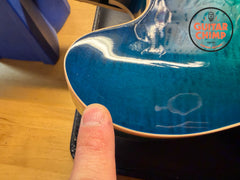 2017 Gibson ES-335 Figured Aquamarine OHSC