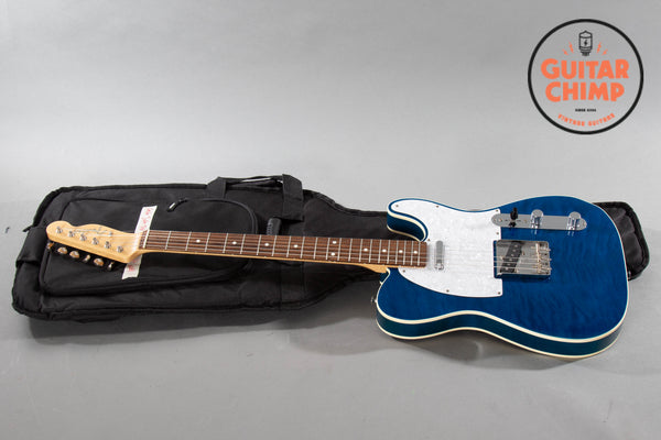 Fender Japan TL62B Telecaster Custom Trans Blue 中古｜ギター