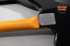 2022 Fender Japan FSR Traditional 60s Jaguar – Black w/ Gold Anodized Guard (Ishibashi Exclusive)