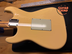 2021 Fender MIJ Japan Limited Edition Stratocaster Floyd Rose Vintage White Tweed HSC