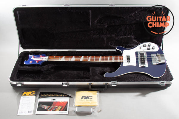 2015 Rickenbacker 4003 Midnight Blue | Guitar Chimp