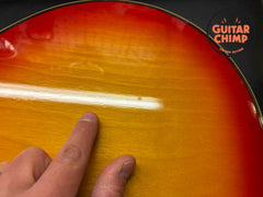 1978 Greco EG600PR Ace Frehley Cherry Sunburst 3 Pickup HSC