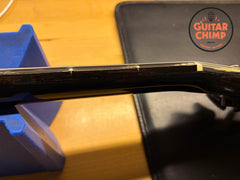 1997 Gibson Thunderbird IV Ebony Black OHSC Ebony Board