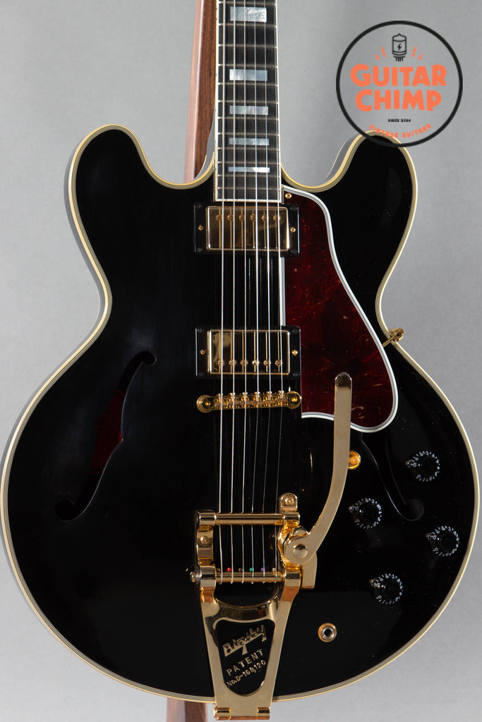 2015 Gibson Memphis ES-355 with Factory Bigsby Black