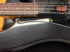 2025 Fender MIJ Japan Traditional 60s Precision P Bass Black Pearl Matching Headstock Gig Bag