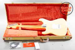 1993 Fender Japan ST72-140YM Yngwie Malmsteen Stratocaster MIJ Vintage White w/ OHSC