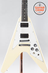 1997 Gibson Flying V '67 Reissue Classic White - OHSC – Ebony Board