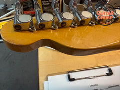 1986 Fender Japan TL52-65SPL '52 Micawber Keith Richards Telecaster MIJ Natural Tweed HSC