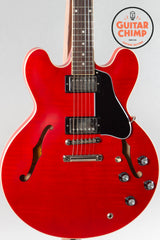 2021 Gibson ES-335 Semi-Hollow Satin Cherry