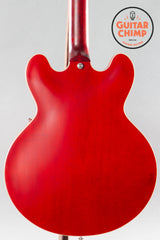 2021 Gibson ES-335 Semi-Hollow Satin Cherry