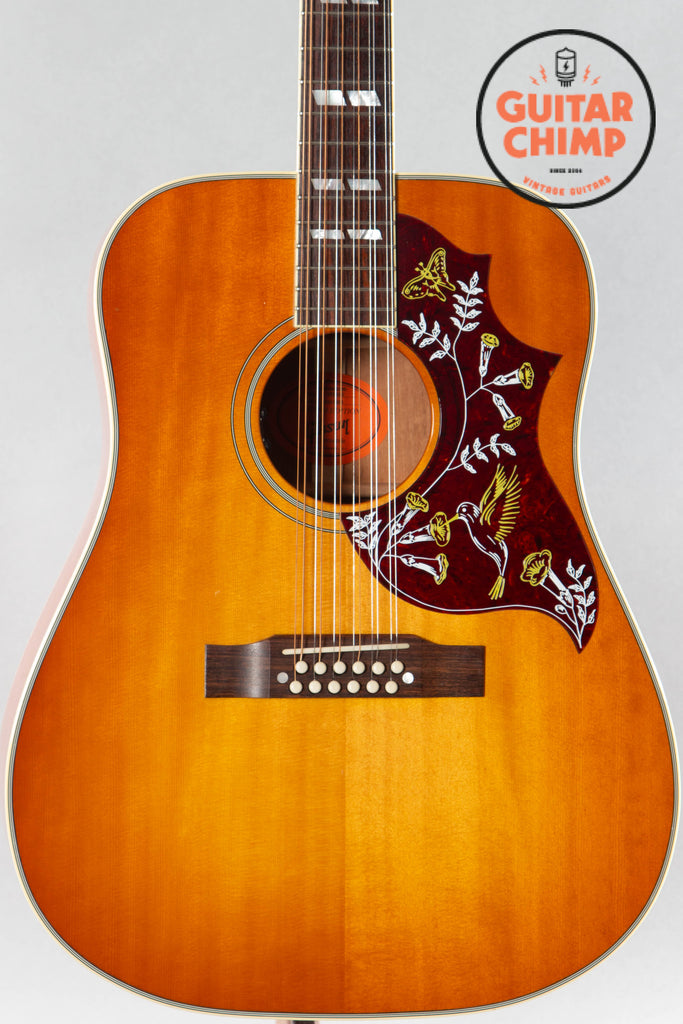 2017 Gibson Custom Shop Hummingbird 12-String Honeyburst