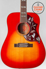 2024 Gibson Custom Shop Hummingbird 12-String Heritage Cherry Sunburst