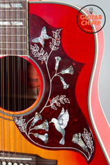 2024 Gibson Custom Shop Hummingbird 12-String Heritage Cherry Sunburst