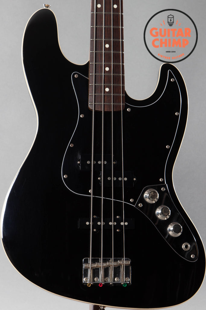 2006 Fender Japan Aerodyne Jazz Bass AJB-66 Black