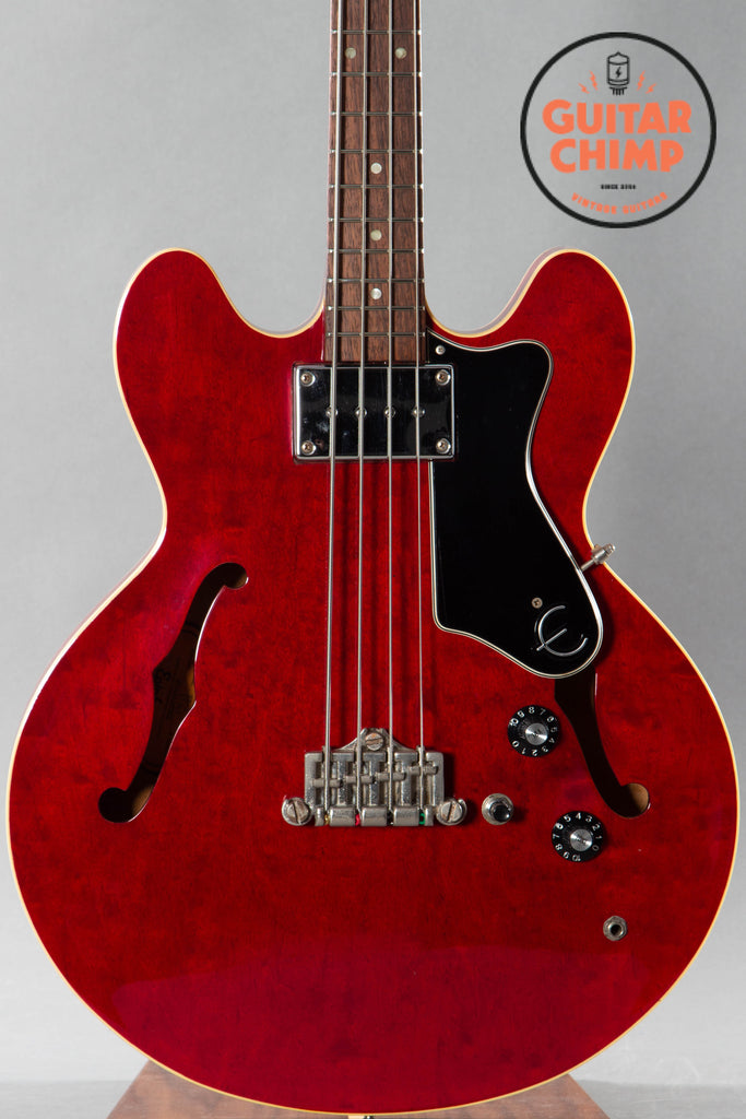 1990 Epiphone EB-2 Rivoli Bass Cherry