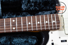 2017 Fender Japan JM66 Jazzmaster Black MIJ – ’62 Reissue, Excellent, HSC
