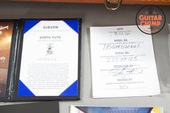 2020 Gibson Les Paul Standard Goryo Yuto Trans Blue Burst Quilt Top – Rare Japan-Only Model