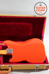 2010 Fender Japan MG73-CO '73 Reissue Mustang – Competition Fiesta Red w/ Matching Headstock | MIJ | HSC