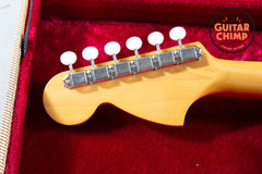 2010 Fender Japan MG73-CO '73 Reissue Mustang – Competition Fiesta Red w/ Matching Headstock | MIJ | HSC