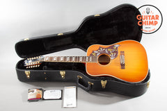 2017 Gibson Custom Shop Hummingbird 12-String Honeyburst
