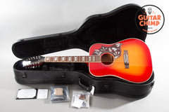 2024 Gibson Custom Shop Hummingbird 12-String Heritage Cherry Sunburst