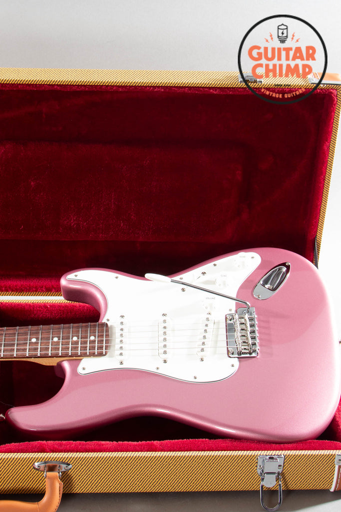 2025 Fender Japan FSR Hybrid II Stratocaster Burgundy Mist Metallic w/ Matching Headstock – MIJ | Mint | Hardshell Case