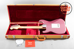 2025 Fender Japan FSR Hybrid II Stratocaster Burgundy Mist Metallic w/ Matching Headstock – MIJ | Mint | Hardshell Case
