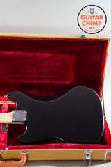 2010 Fender Japan MG69 Mustang Stop Tail – Matte Black w/ Matching Headstock | Rare | MIJ | Tweed Case