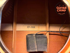 2006 Gibson Custom Shop CF-100E Sunburst OHSC P-90 LR Baggs I-Beam