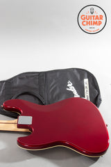 2008 Fender Japan Aerodyne Jazz Bass AJB-58 Candy Apple Red CIJ – Excellent, P/J, Gig Bag