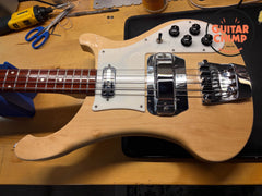 1997 Rickenbacker 4001v63 Mapleglo | Toaster & Horseshoe Pickups | OHSC | Excellent Condition