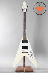 2022 Gibson 70s Flying V Classic White