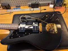 2025 Fender MIJ Japan Traditional ’60s Jazzmaster Black Pearl Matching Headstock Gold Hardware HSC