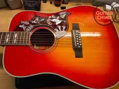 2024 Gibson Custom Shop Hummingbird 12-String Heritage Cherry Sunburst