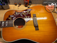 2017 Gibson Custom Shop Hummingbird 12-String Honeyburst