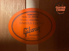 2017 Gibson Custom Shop Hummingbird 12-String Honeyburst