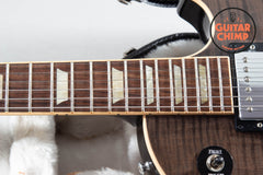 2011 Gibson Chad Kroeger Blackwater Les Paul Trans Black | Piezo | Rare | OHSC