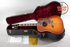 2006 Gibson Limited Edition Hummingbird Custom Quilt Honeyburst