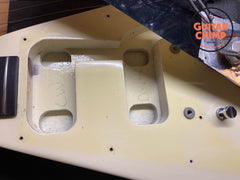 1997 Gibson Flying V '67 Reissue Classic White - OHSC – Ebony Board