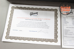 2006 Gibson Limited Edition Hummingbird Custom Quilt Honeyburst